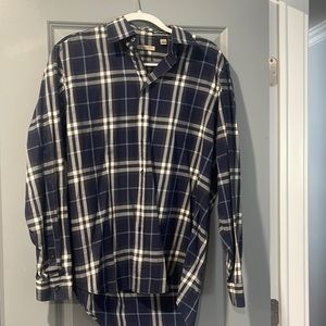 Men’s Burberry button down shirt